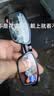 防蓝光老花镜高清舒适男女士阅读看书报手机老人老视老光老化眼镜 亮黑框 防蓝光老花+250度 实拍图