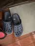 CROCS卡骆驰贝雅卡骆班洞洞鞋轻便拖鞋男鞋女鞋一脚蹬休闲鞋|205089 深蓝/辣椒红-4CC（含智必星） 43 (270mm) 实拍图