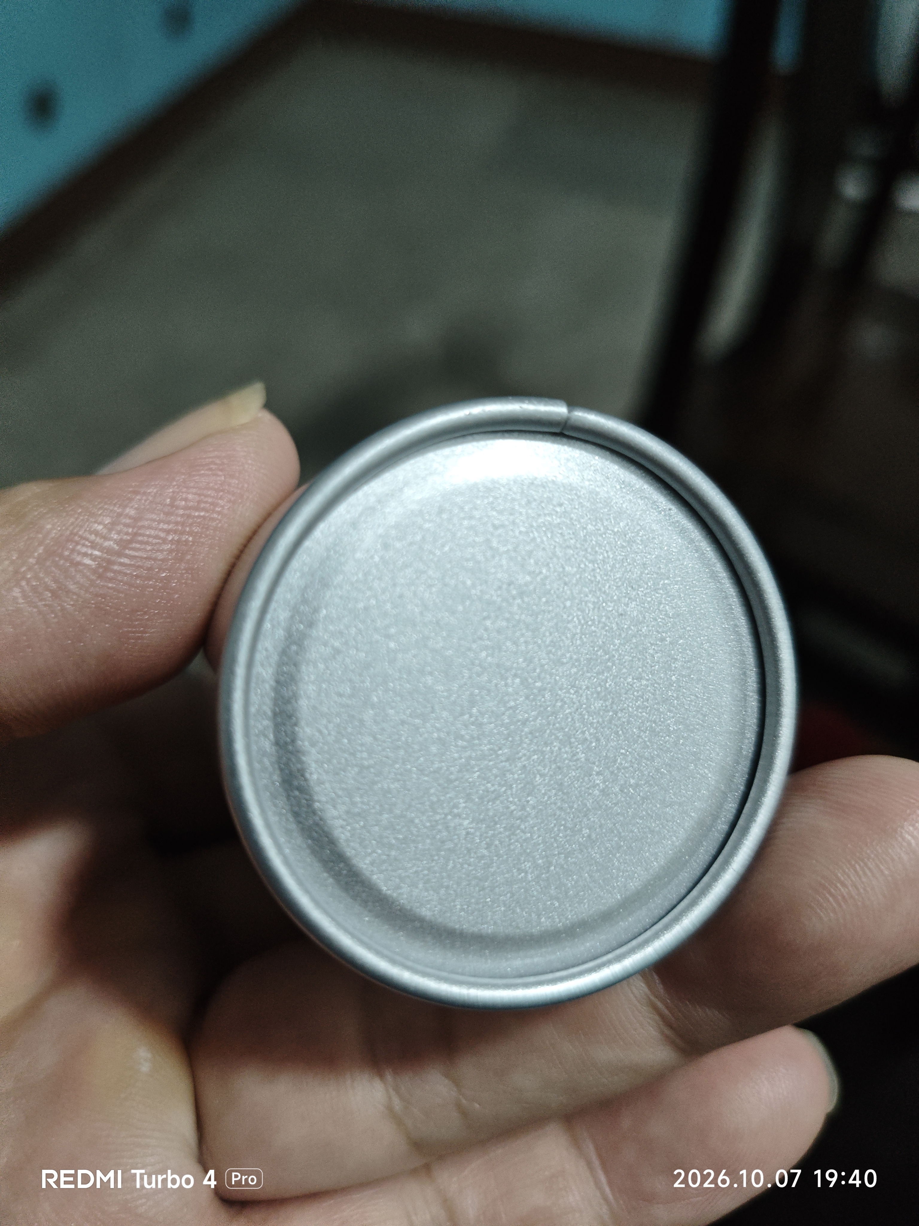 迷你茶叶罐茶叶收纳小号便携密封罐储存罐旅行出差随身迷你高档罐 茶叶罐-银色-1个装 实拍图