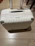 莎米特行李箱18英寸商务空乘登机旅行箱可上飞机小型拉杆箱 PC338TC米白 实拍图