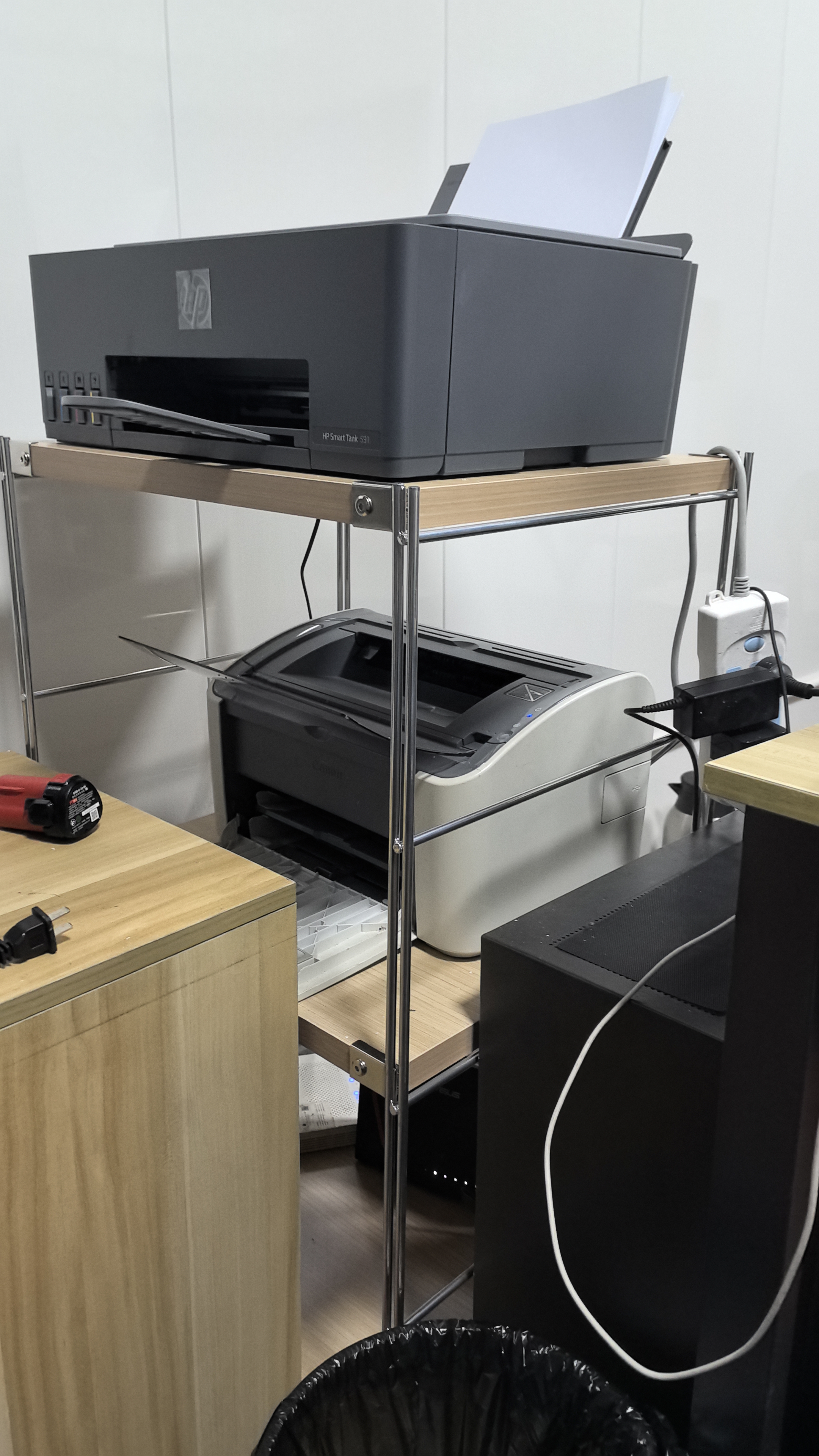 惠普（HP）519/591/589 A4彩色喷墨连供一体机 墨仓式照片打印机 家用学生作业手机无线打印原装可加墨低成本 【经典款】Tank591(免换墨盒)590系列 实拍图