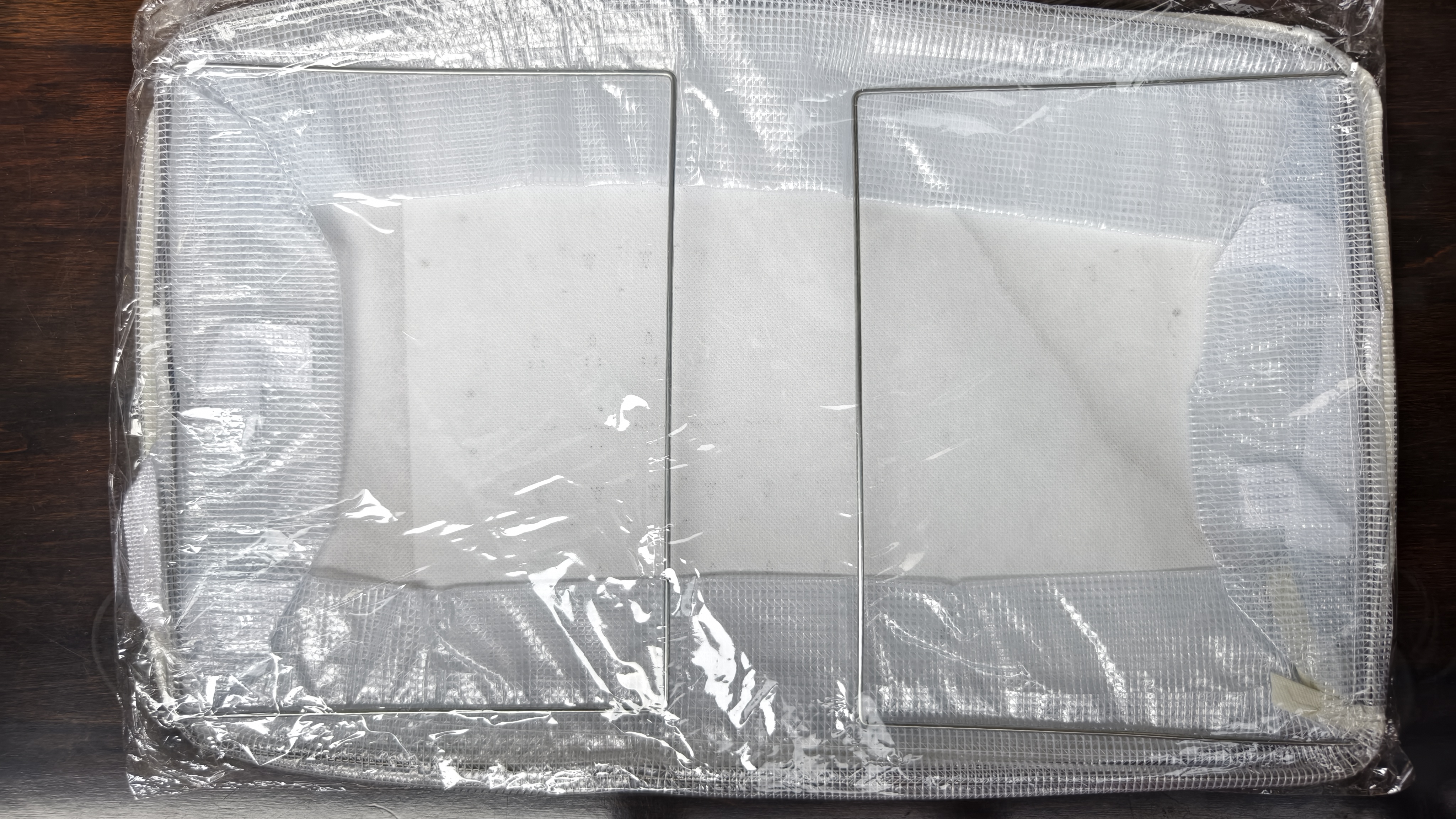 京小将透明衣服收纳箱家用衣物裤子整理盒衣柜分层收纳储物筐 1只装-大号透明收纳筐【47cm*28cm*20cm】活动专享 实拍图