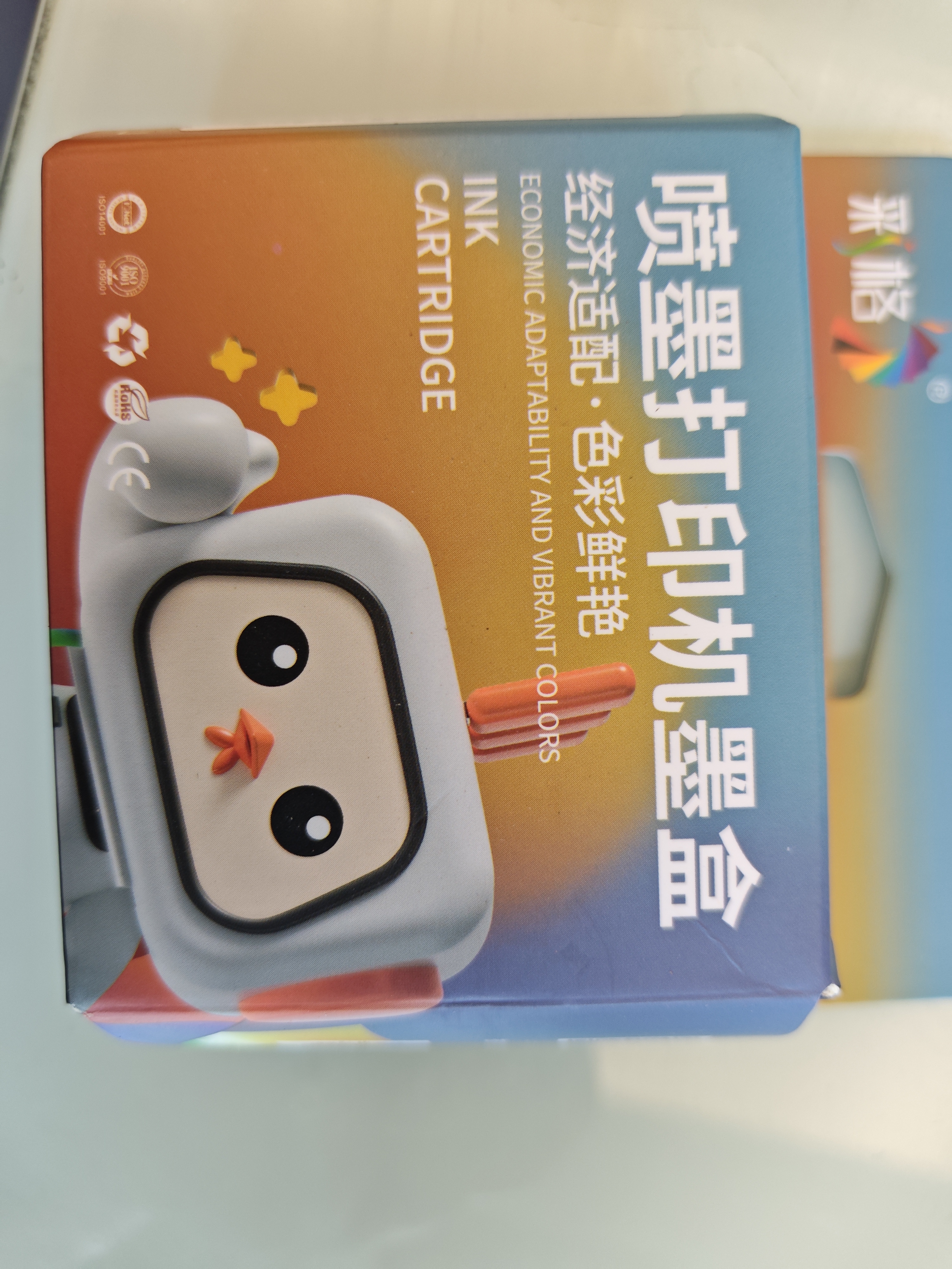 彩格001墨盒适用小米打印机墨盒 适用小米墨盒 适用小米米家喷墨打印一体机墨盒 黑色墨盒可加墨水 E畅印系列 实拍图