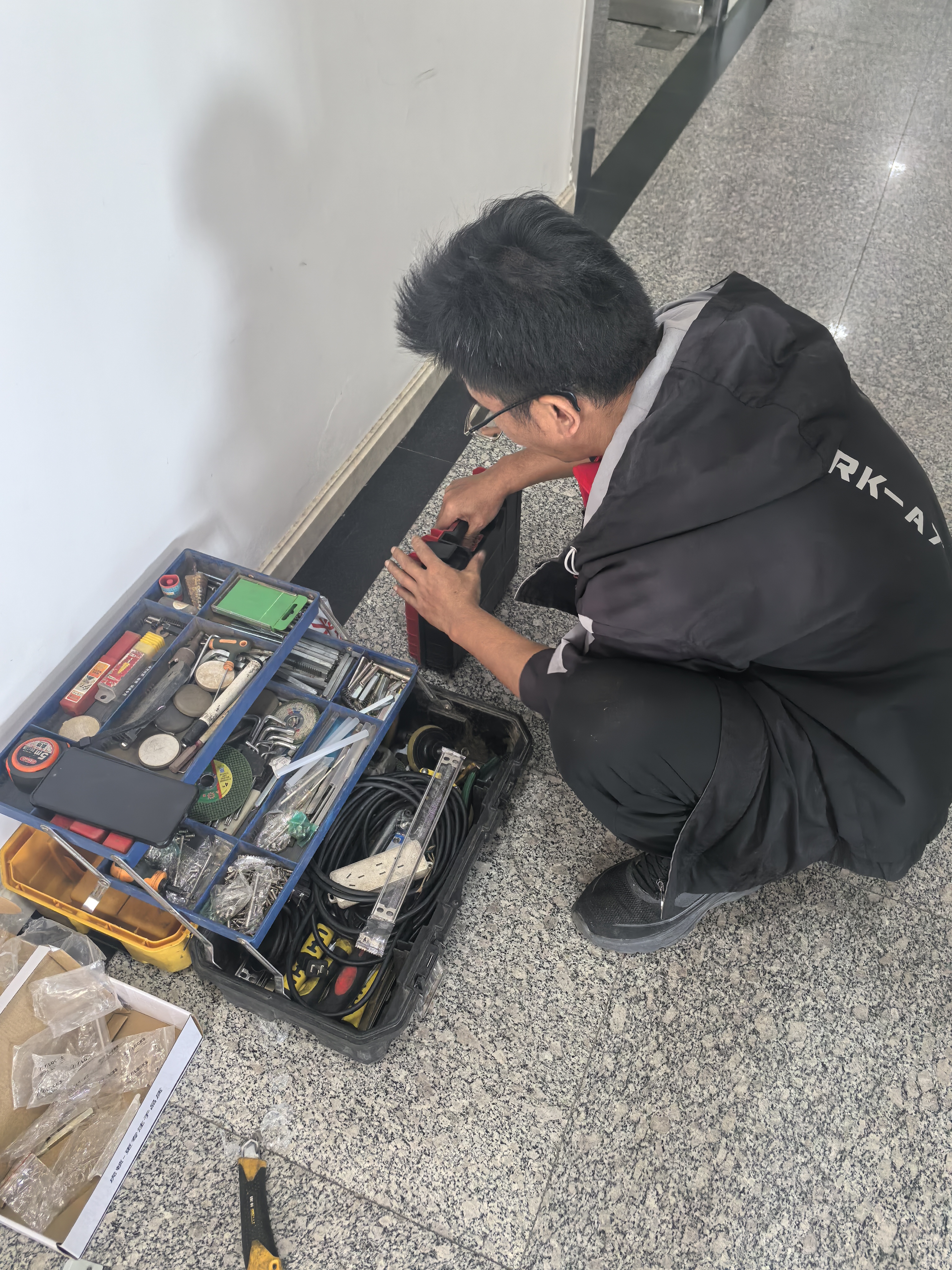 虎顿（HOTUN）木门锁卧室门锁室内门锁可调节尺寸通用门锁免改孔门锁KTS02-M125 实拍图