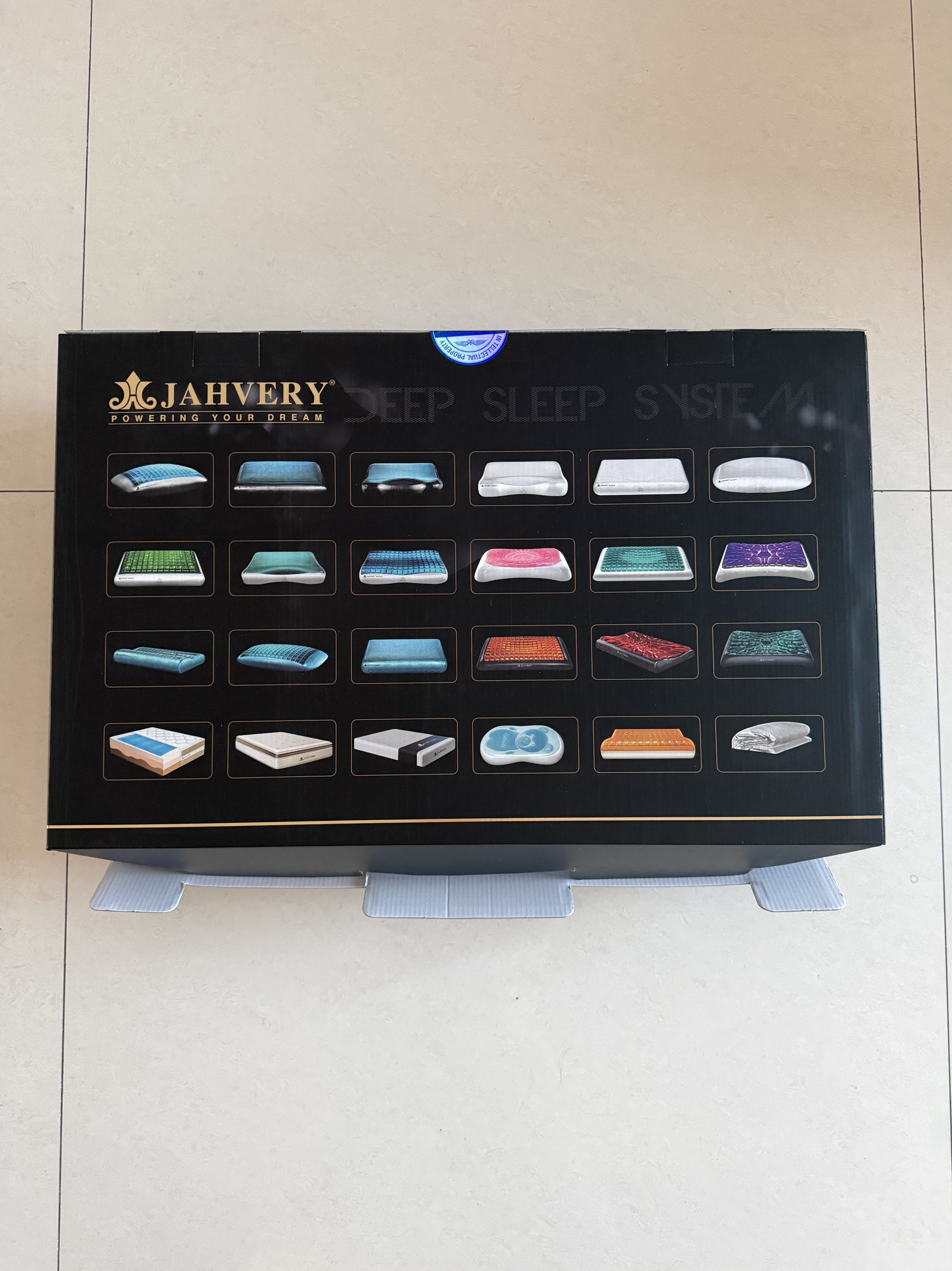 嘉唯（JAHVERY）枕头记忆棉枕颈椎枕高低护颈枕睡眠颈椎成人睡觉专用睡眠波浪枕 A类 高低释压护颈深睡枕-高规白系列 I系（60*40*11/9cm） 实拍图