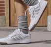 adidas ENTRAP美式校园风运动鞋少年感复古篮球风板鞋阿迪达斯   白色/金属暗银   41 实拍图