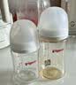 贝亲（Pigeon）新生儿 防胀气宽口径PPSU奶瓶160ml SS号奶嘴 0个月+AA261  实拍图
