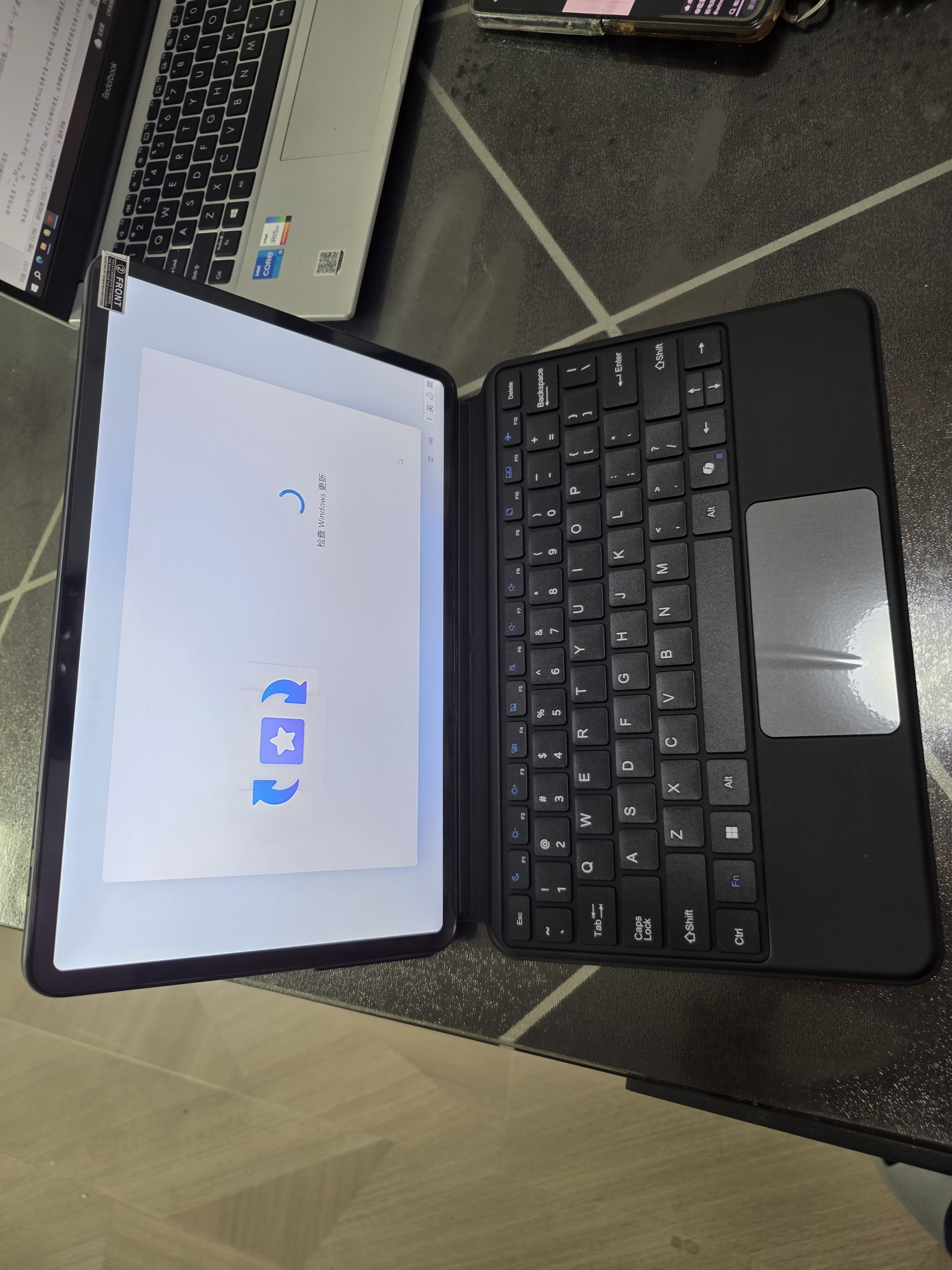 宏碁（acer）Windows平板二合一笔记本电脑A525 12英寸2K触控高清屏高性能轻薄商务办公本学生N100 16+512G 实拍图