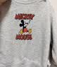 优衣库婴幼儿Mickey＆Friends卫衣/长袖宝宝运动衫486411 03 灰色 90 实拍图