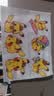 爱玛车车身装饰反光贴纸皮卡丘创意车贴汽车反光警示贴遮痕贴 Q版皮卡丘（六个装） 实拍图