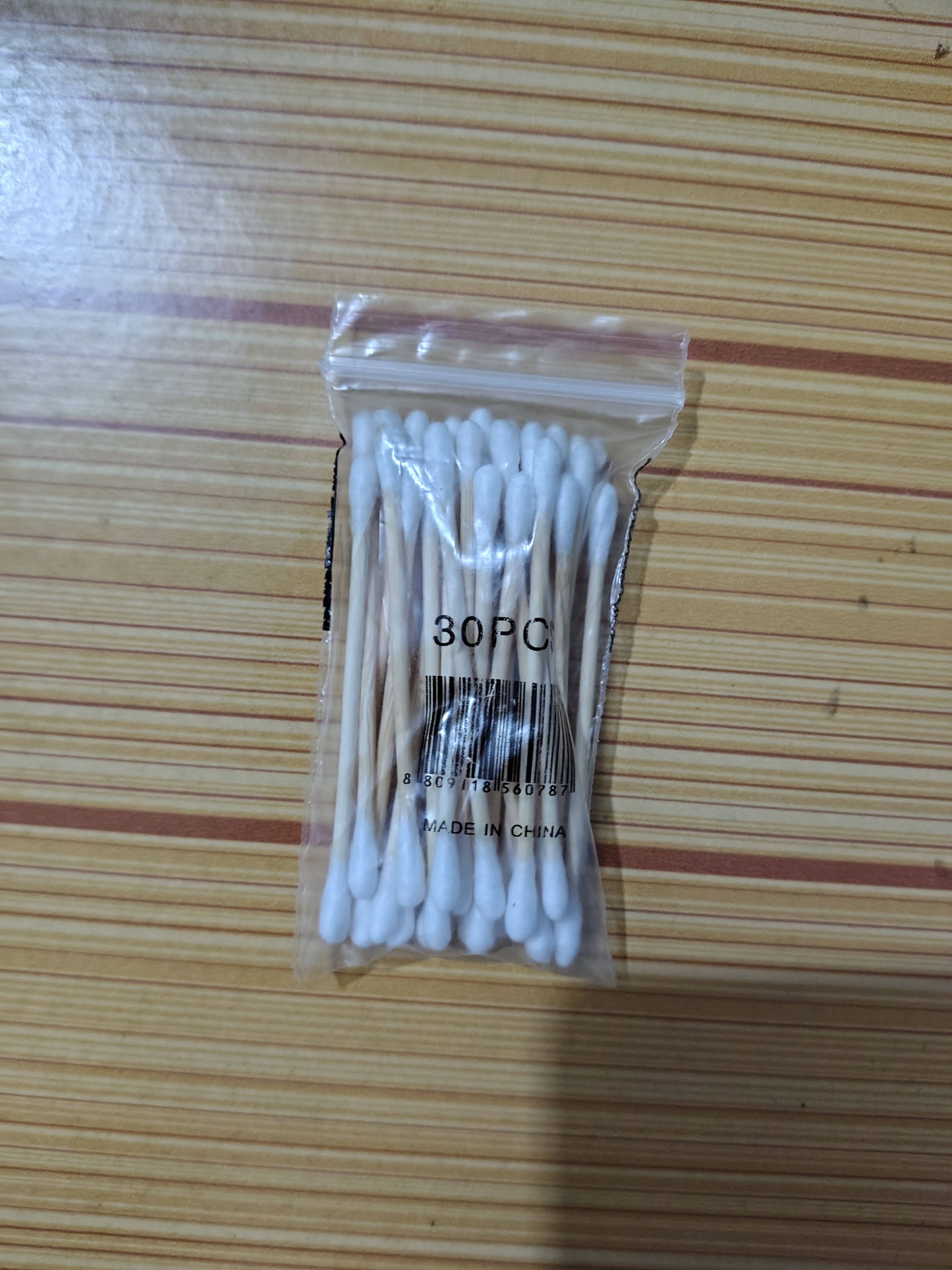 游泳用品便携迷你小包游泳湿巾学生开学军训用品 棉签【30支】 实拍图