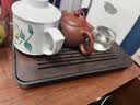 宅轻松竹制小茶台茶盘功夫茶具茶道配件小托盘简约储水茶托泡茶盘中号 实拍图