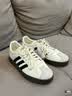 adidas「T头鞋」VL COURT CLASSIC板鞋德训鞋男女阿迪达斯轻运动   汉玉白/黑色/树脂黄   42.5 实拍图