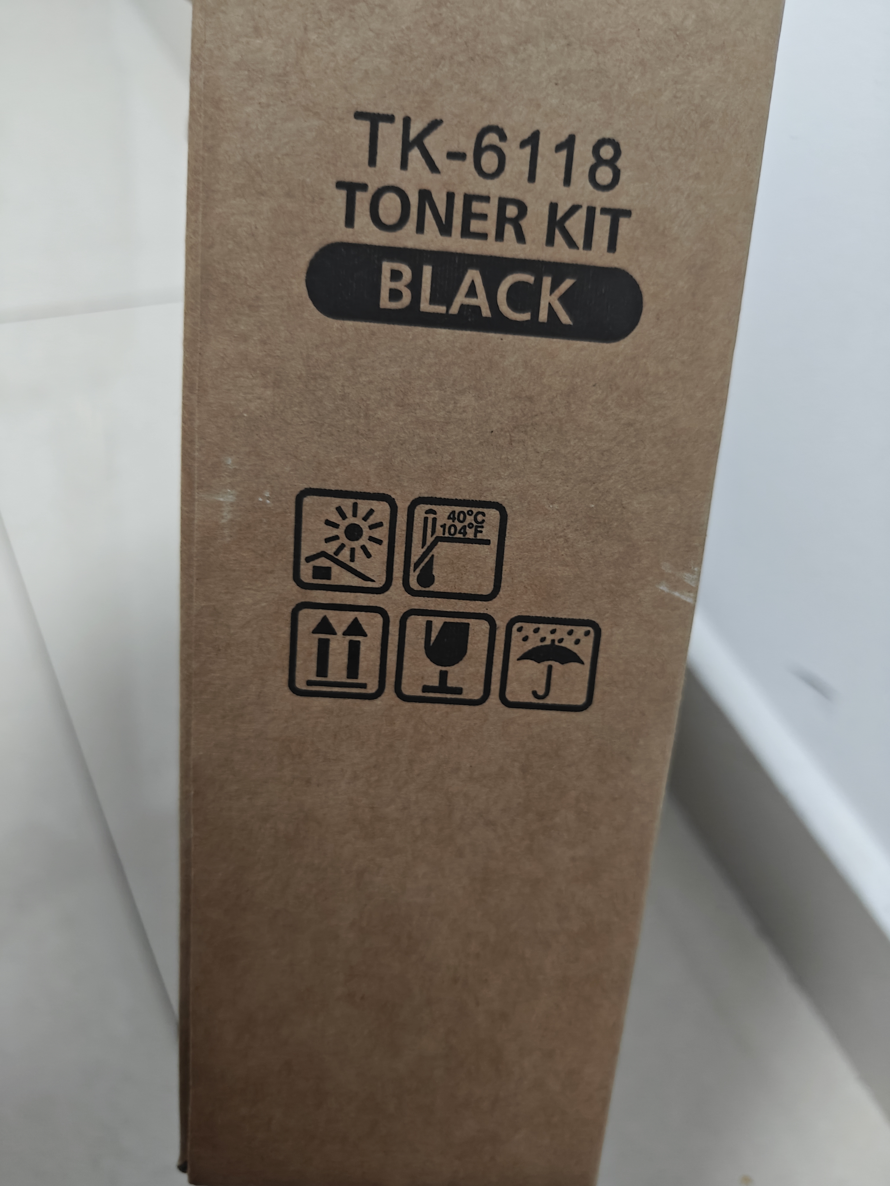 京呈适用京瓷TK6118粉盒Kyocera Ecosys M4125idn碳粉M4125墨盒墨粉硒鼓 TK-6118 黑色大容量 2支装(32000页) 实拍图