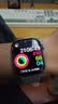 Apple/苹果/苹果WatchS11智能手表GPS款46毫米深空灰色铝金属表壳黑色运动型表带M/L-联通补贴 实拍图
