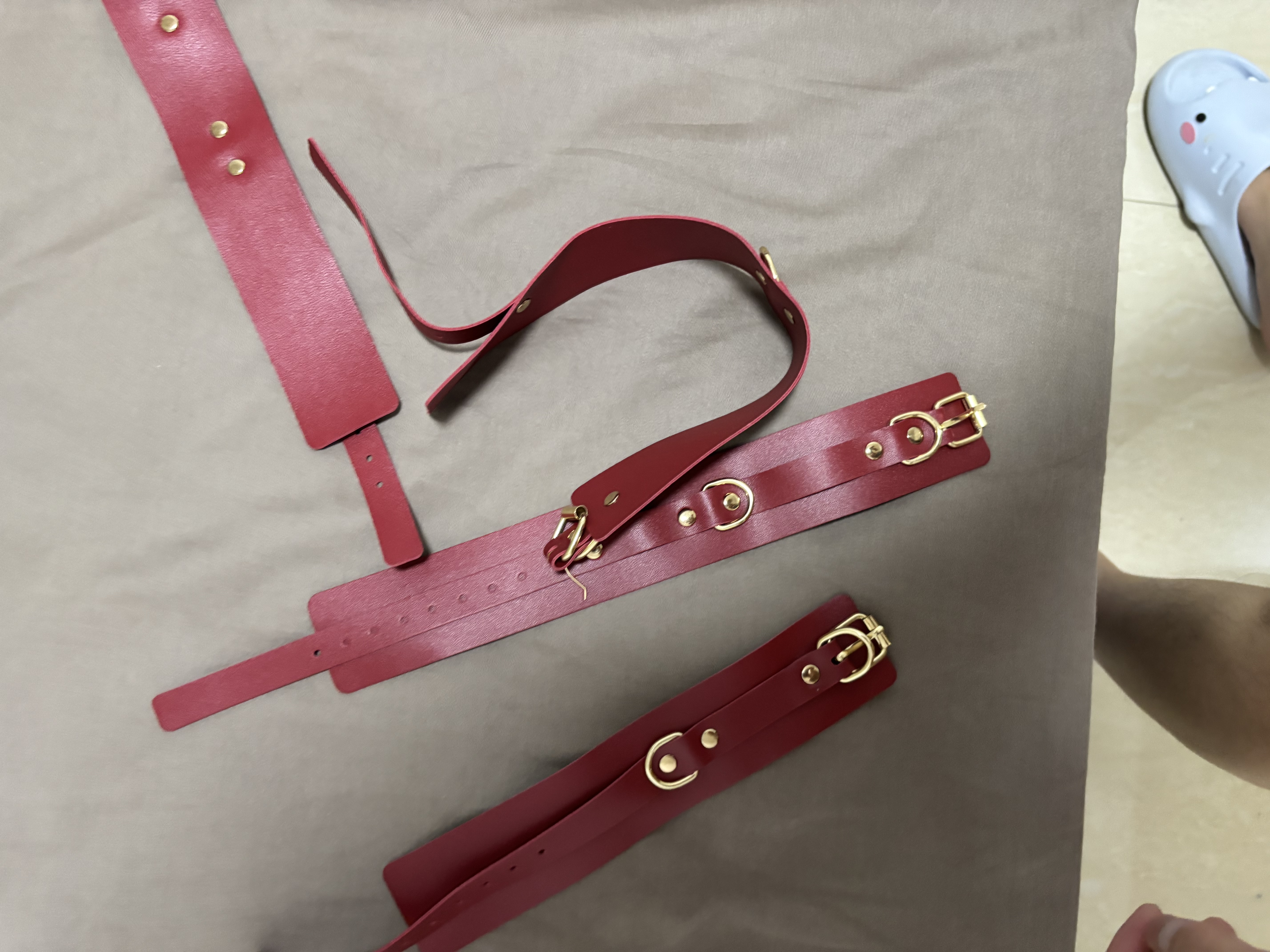 谜姬sm道具成人玩奴隶情趣用品夫妻床上助爱工具女性生理手铐项圈口球 实拍图