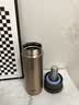 膳魔师（THERMOS）保温杯男女不锈钢商务办公带滤网泡茶水杯子TCMK-500/350团购定制 TCMK-500 咖啡色 470ml 实拍图