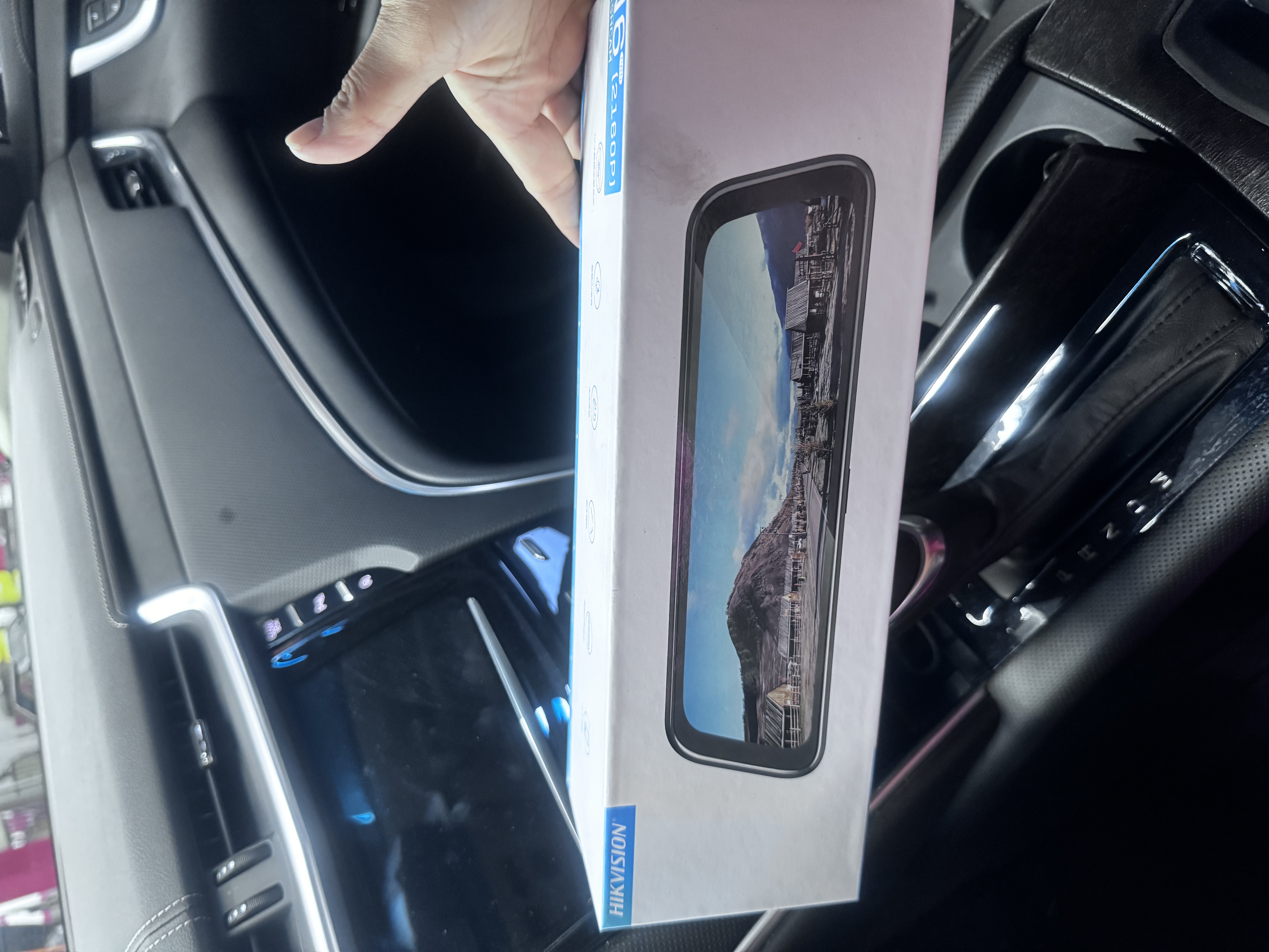 海康威视（HIKVISION）行车记录仪N6Pro 前后双录4K超高清星光夜视流媒体后视镜停车监控 实拍图