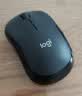 罗技（Logitech）M220 轻音鼠标 无线鼠标 办公鼠标 对称鼠标 带无线微型接收器 灰黑色 实拍图