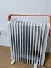 美的（Midea）【AI语音】油汀取暖器家用电热电暖器 婴儿防烫电暖气智能遥控 节能全屋速热加湿烤火炉 HYR22XGR 实拍图