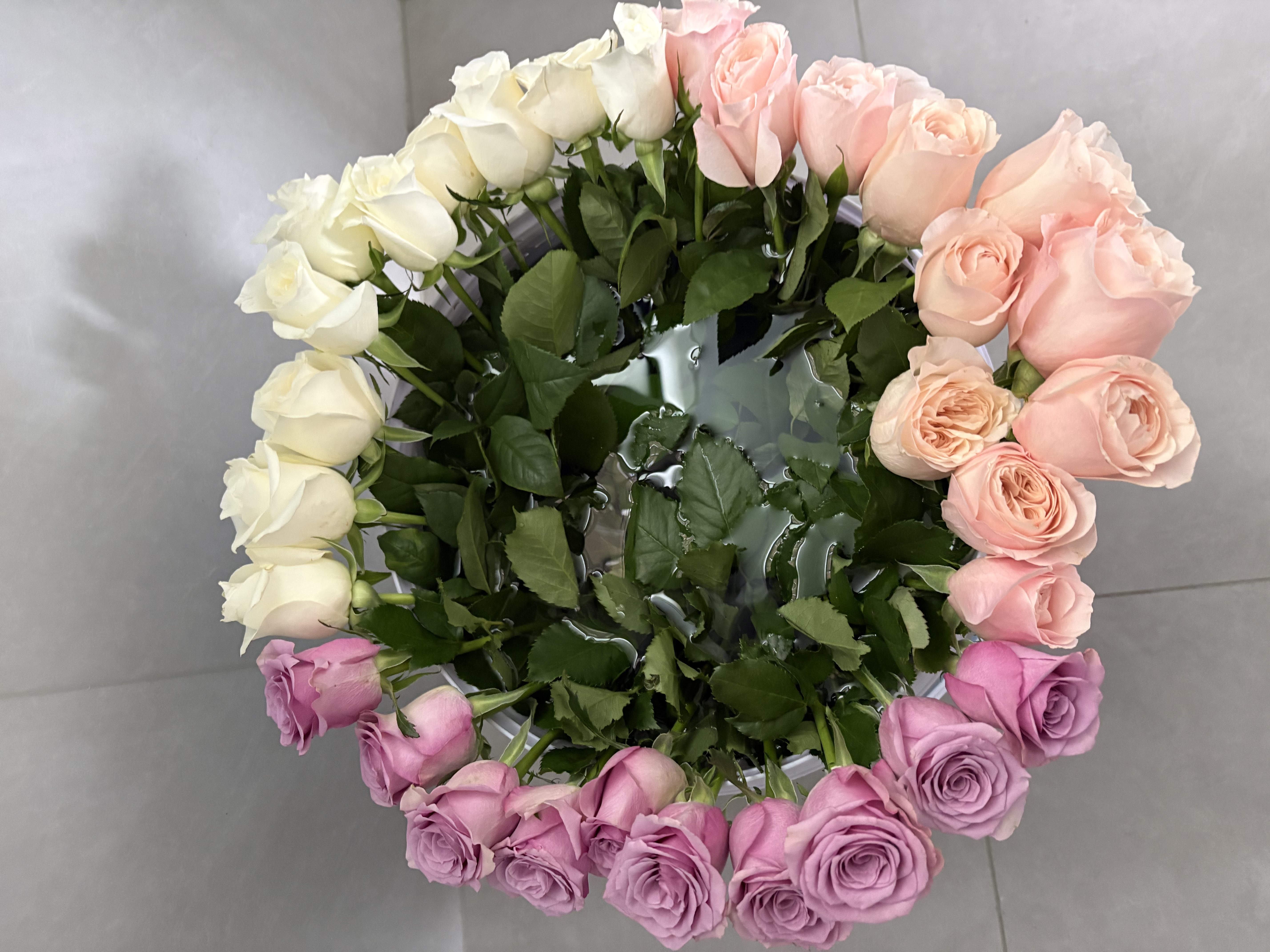 京东鲜花随机色系玫瑰30枝40cm(2-3配色)新鲜现采送礼物悦己源头直发 实拍图