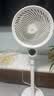 海尔（Haier）【AI语音】空气循环扇家用卧室轻音遥控电风扇香薰抑菌落地扇台式净化驱蚊风扇省电空调扇HFX-Y00A 实拍图