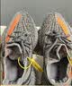 阿迪达斯 Yeezy 350椰子经典灰橙 春秋透气运动鞋女 GW1229 36.5 实拍图
