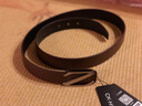 堇梵 皮带 男z字扣腰带男士皮带简约头层牛皮板扣裤带青年中年礼物 z扣银-棕带 115cm-120cm 实拍图