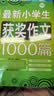 最新小学生获奖作文1000篇 小学生优秀满分作文素材书三四五六年级适用作文辅导 波波乌作文 实拍图