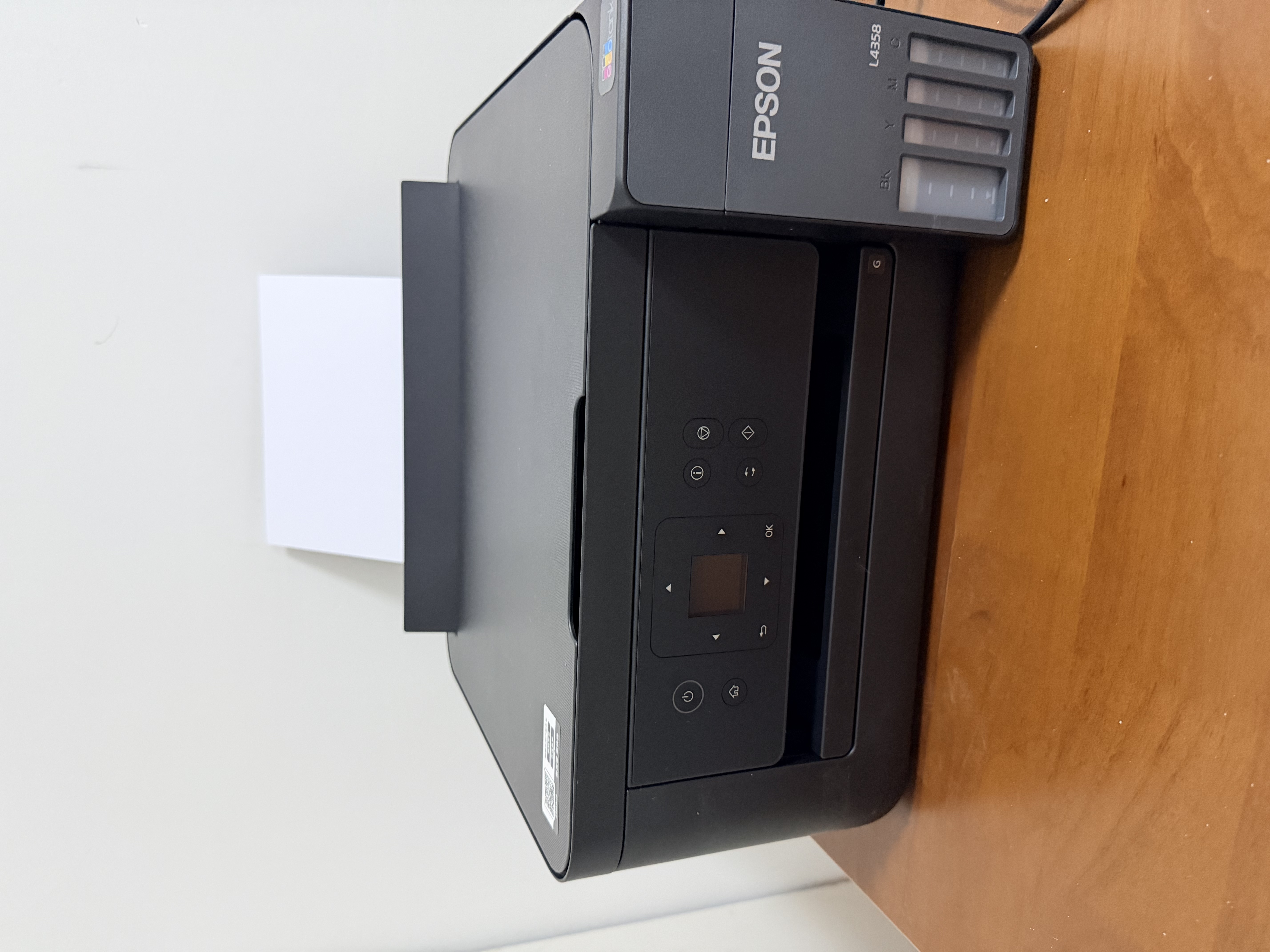 爱普生（EPSON）【6代新品】L4358墨仓式彩色无线AI学习打印机一体机家用办公L4266 L4268升级自动双面液晶屏 黑 实拍图