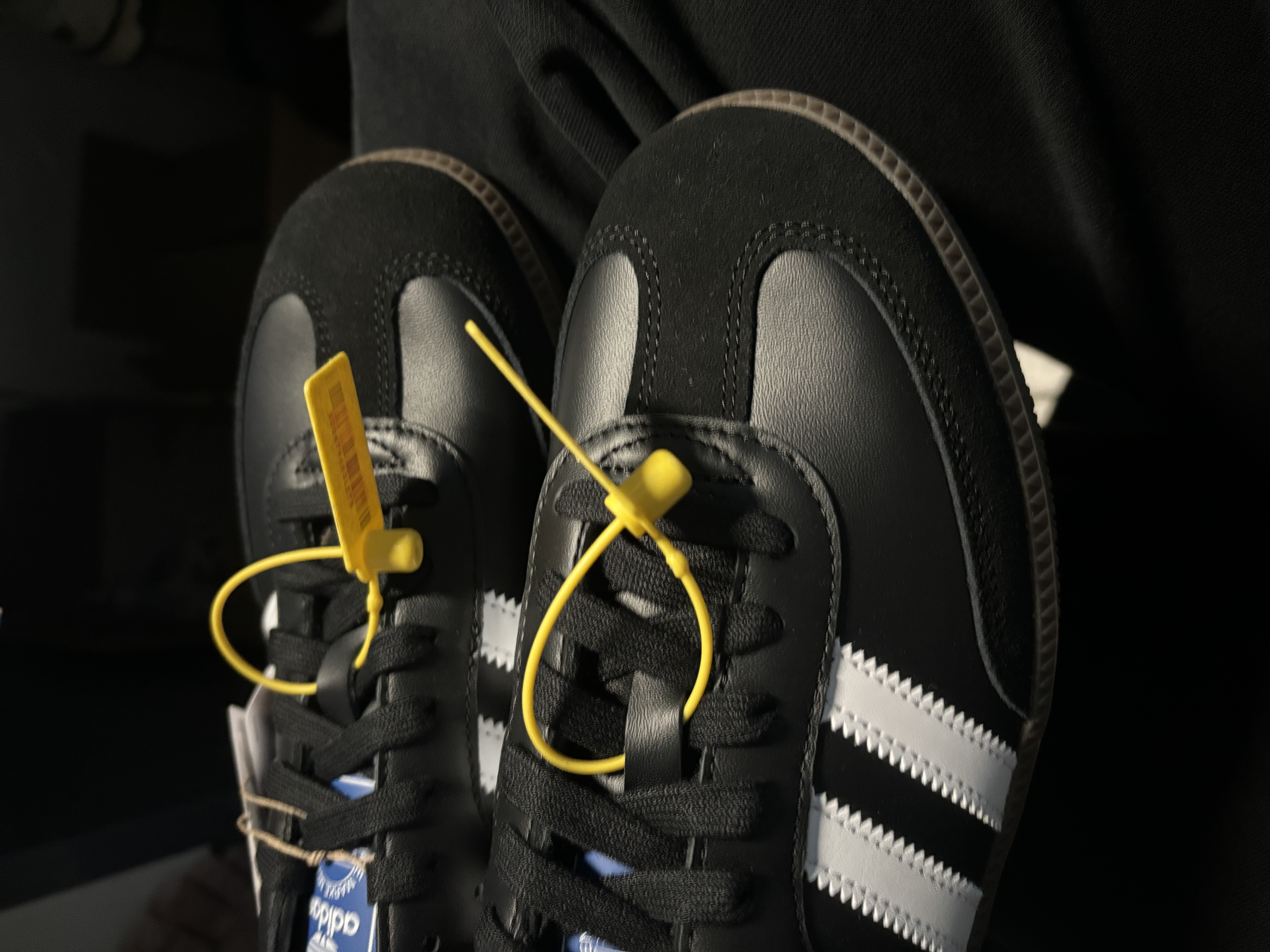 阿迪达斯 adidas三叶草  samba T头鞋运动鞋男女休闲鞋B75807  43 实拍图