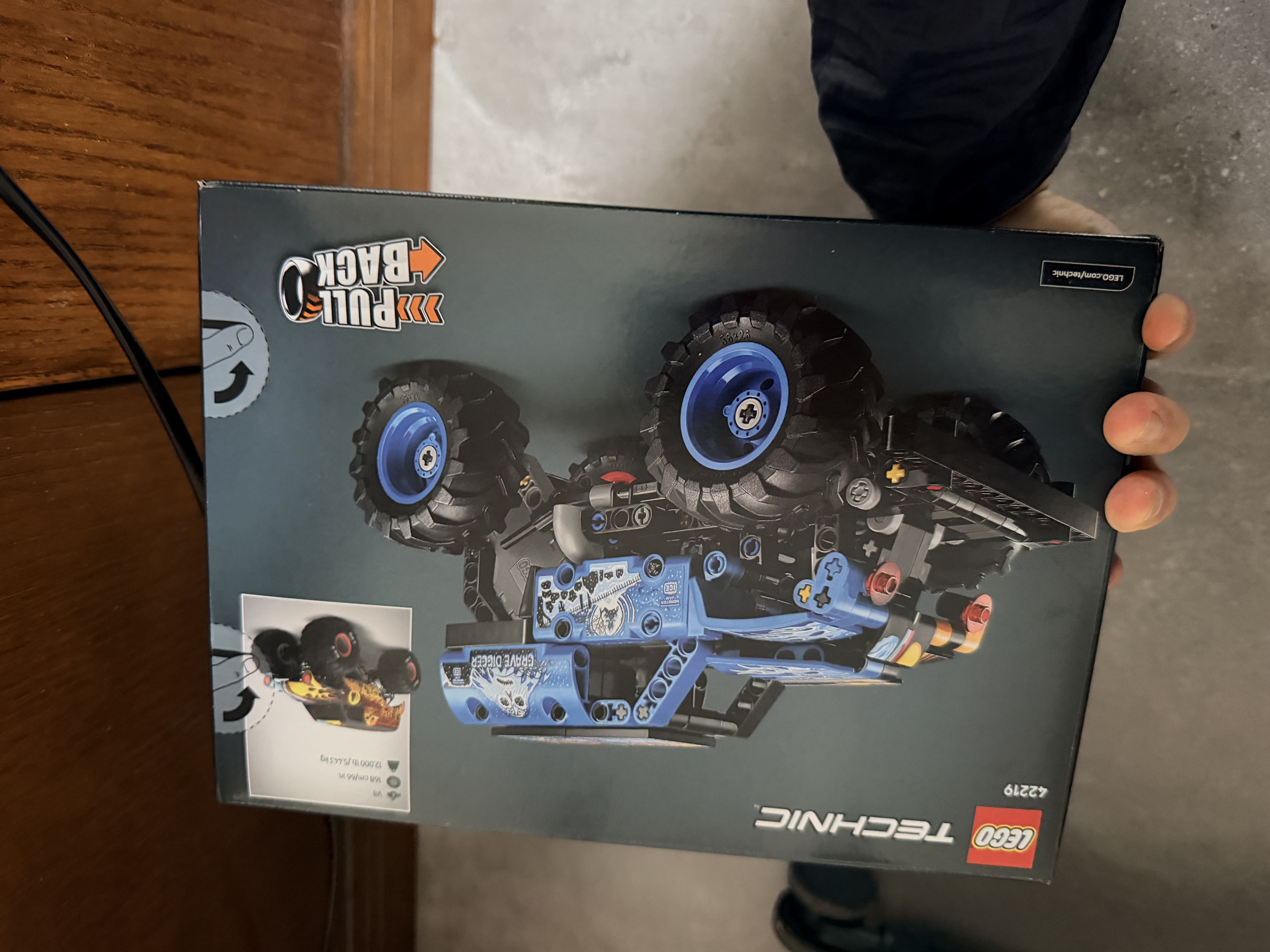 乐高（LEGO）积木机械组42219 火冰回力车男女孩儿童玩具生日礼物 实拍图