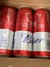 百威经典红罐啤酒552ml*12罐整箱装国庆出行 实拍图