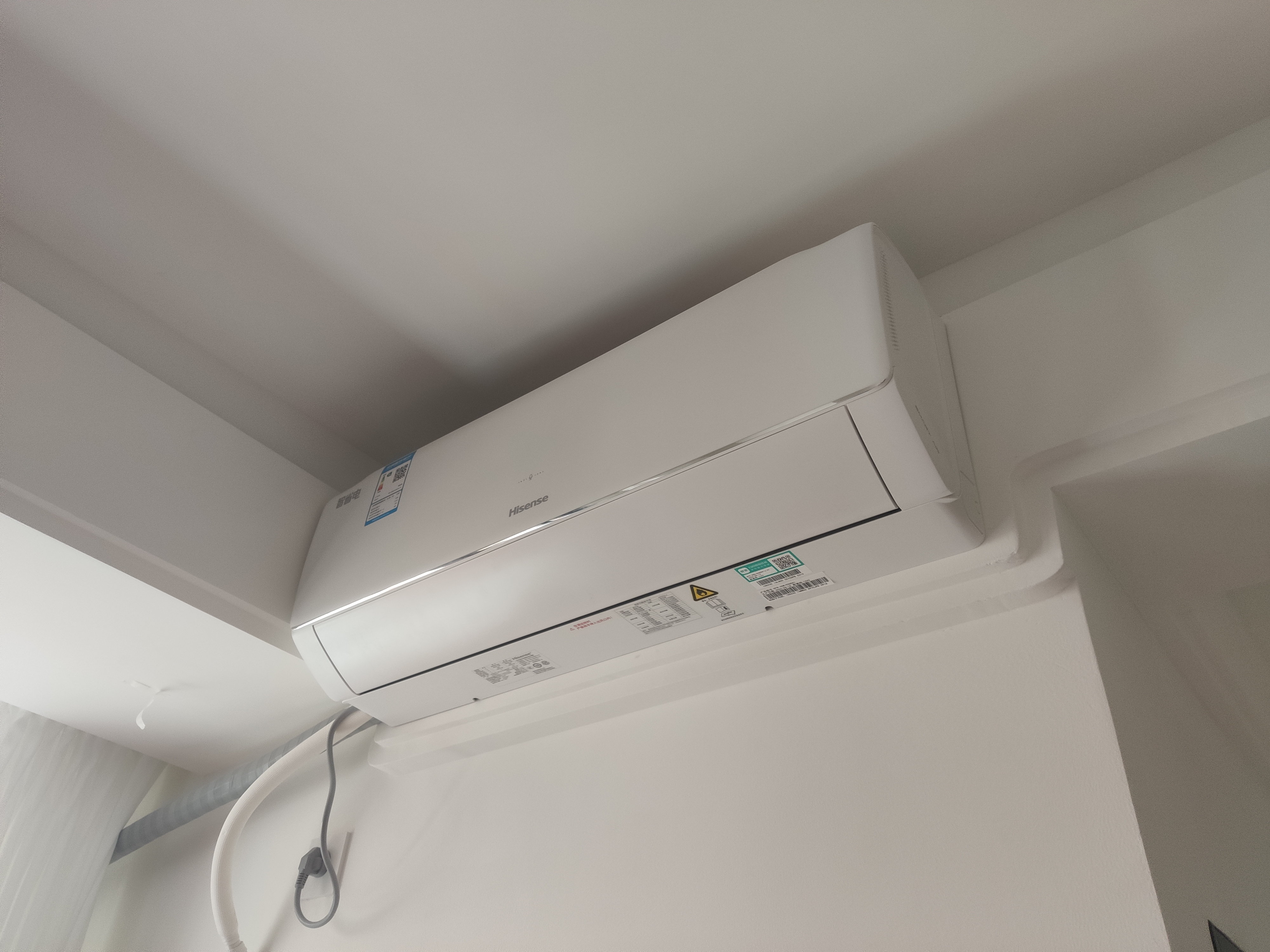 海信空调套装 一柜一挂 新1级 1.5匹KFR-35GW/A330UPro-X1+3匹新风柜机KFR-72LW/X300Pro-X1 实拍图
