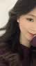 BJYLS999纯银针雪花耳钉女养耳洞流苏耳线足银针耳环2026轻奢高级耳饰 【999足银耳链】雪花耳线一对 实拍图