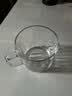 乐美雅喝水玻璃杯带把手水杯茶杯咖啡杯洗碗机可用冰川纹500ml*2 实拍图