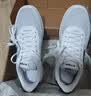 特步板鞋男鞋运动鞋夏季空军一号百搭小白鞋透气耐磨防滑黑色休闲鞋女 特步白【女款革面】 38 脚长24cm( 新法码38.5) 实拍图