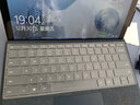 嘉速适用微软surface Pro7/Pro6/Pro5/Pro4键盘膜 12.3英寸二合一平板电脑笔记本键盘保护贴膜 高透 实拍图