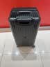乌尼莫克（Uniamog）【新品】德国品牌行李箱大容量旅行箱拉杆箱结实耐用加厚密码箱子 曜岩黑（双层防爆拉链 五轮承重) 28英寸 /钢轴承PU灌注轮+一键刹车 实拍图