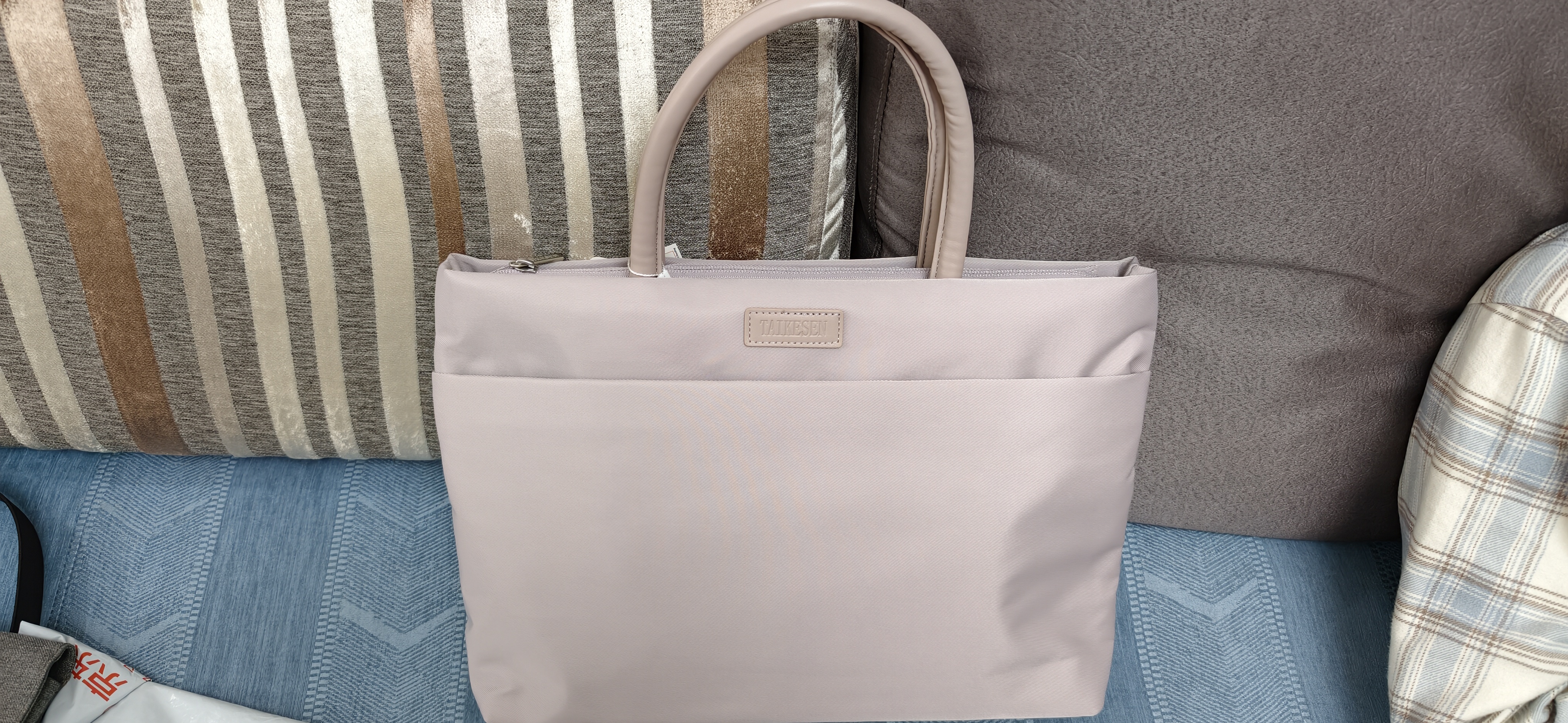泰克森笔记本手提电脑包女适用苹果macbook14英寸联想华为公文包高颜值 实拍图