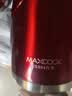 美厨（MAXCOOK）保温壶 家用红色暖水壶结婚新年304不锈钢真空热开水瓶大容量2L 实拍图