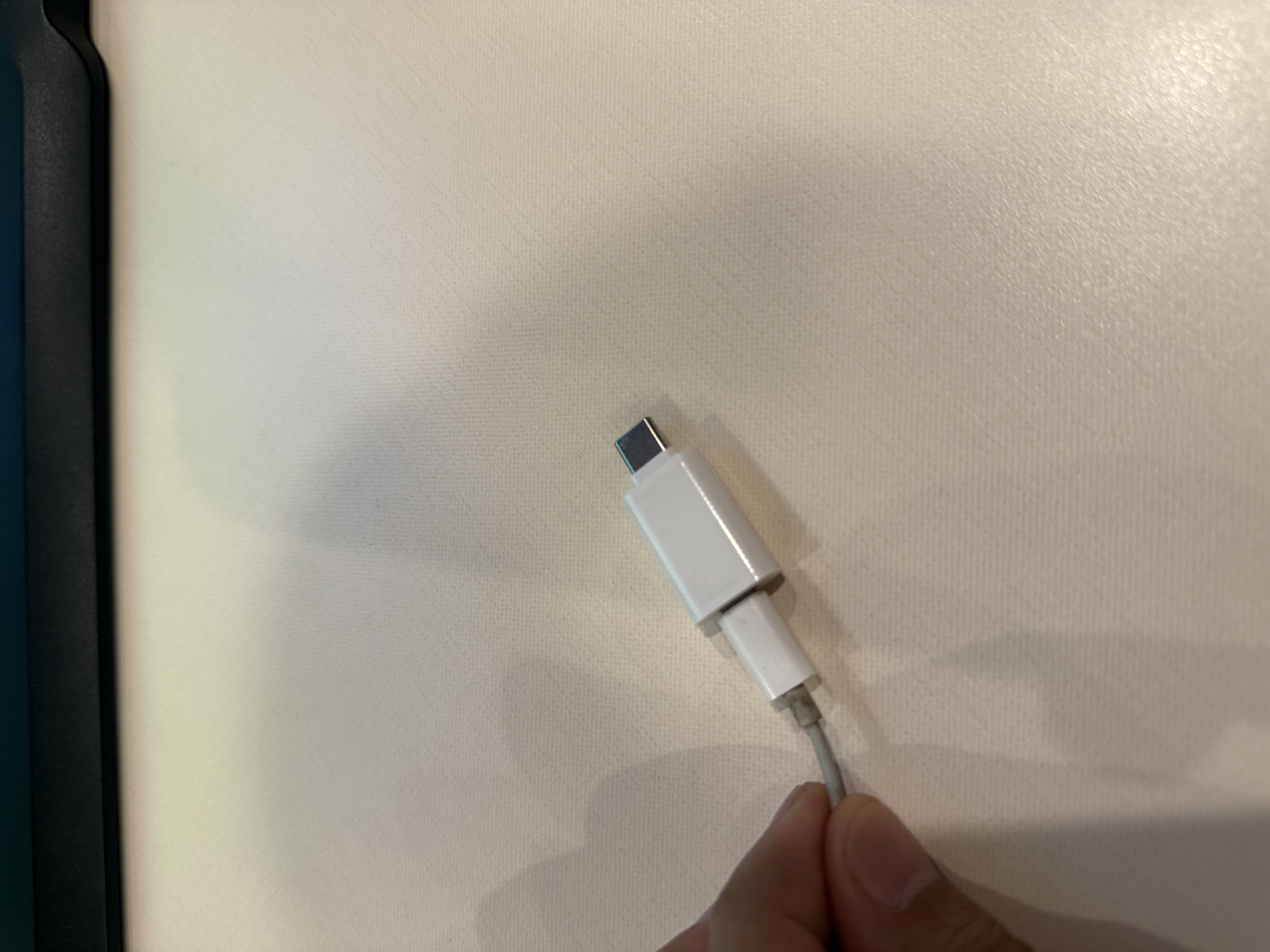 毕亚兹lighting耳机转Type-c转接头 适用苹果耳机转iphone18/17华为小米ipad平板笔记本无损听歌通话线控 实拍图