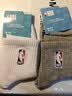 NBA袜子男士运动袜四季抗菌防臭消臭吸汗无骨棉袜跑步中筒袜3双 实拍图
