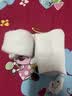 雅鹿5双羊毛袜子女秋冬款加绒加厚月子保暖女26年新款居家睡眠地板袜 2奶白+2奶黄+米白 5双 均码 【羊毛袜丨加绒加厚】 实拍图