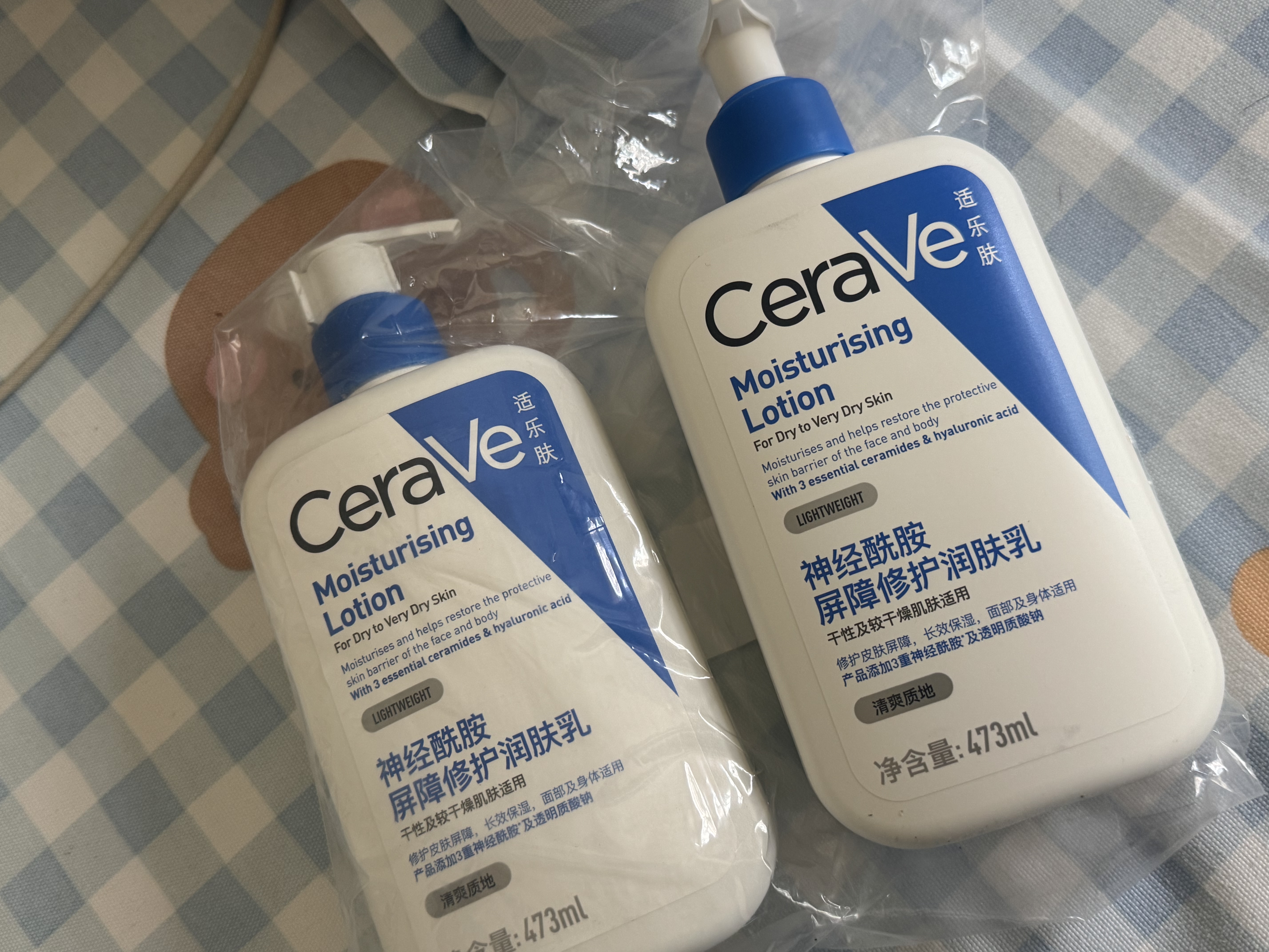 适乐肤（CeraVe）C乳473ml双支套装（男士女士礼物保湿补水身体乳面霜张凌赫同款） 实拍图
