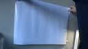 齐富50*60cm白板贴墙磁性家用可移除不伤墙自粘涂鸦墙面磁吸画板儿童小黑板贴墙画画教学可擦软白板 实拍图
