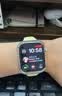Apple/苹果 Watch Series 12 智能手表GPS款42毫米浅金色铝金属表壳沙砾色运动型表带S/M MJF14CH/B 实拍图