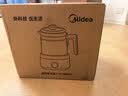 美的（Midea）养生壶全玻璃0涂层全自动烧水壶母婴恒温泡奶机电热水壶花茶壶辅食机全包护底防碎1.5L YS15B201 实拍图