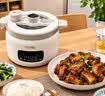 膳魔师（THERMOS）微压电饭煲家用 不粘锅煮饭锅 多功能无水焗煲汤3L大容量智能24H预约电饭锅2-3人用2026年新款 【微压锁鲜】800W猛火功率 3L 实拍图