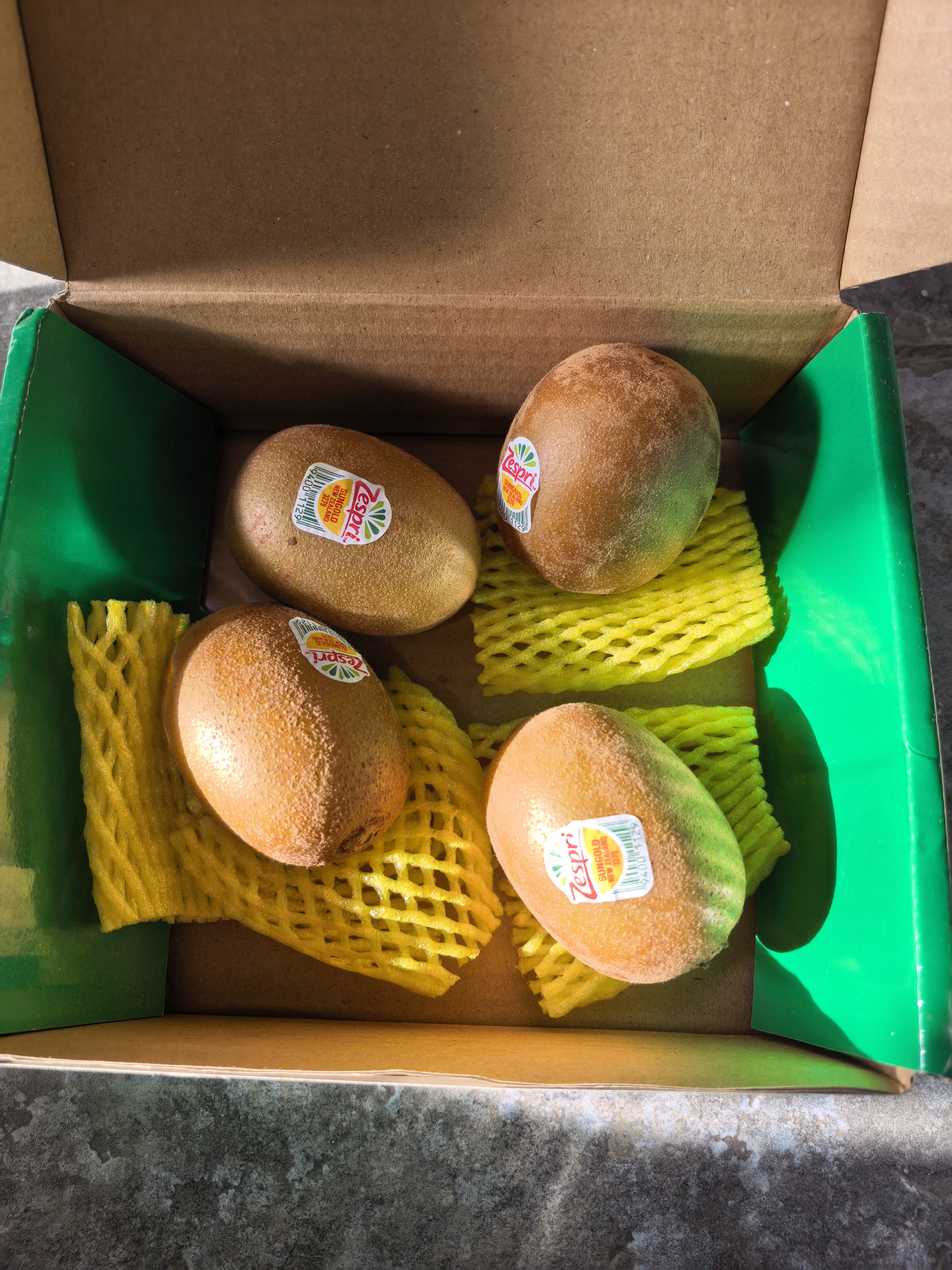 佳沛（zespri）新西兰金奇异果4粒103-114g猕猴桃源头直发水果礼盒 实拍图